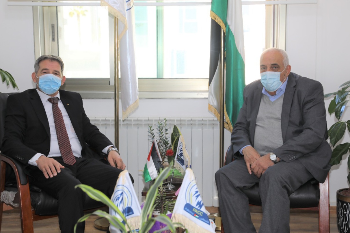 Mr. Radwan meets with the Governor of Jericho and the Jordan Valley, official and popular delegations