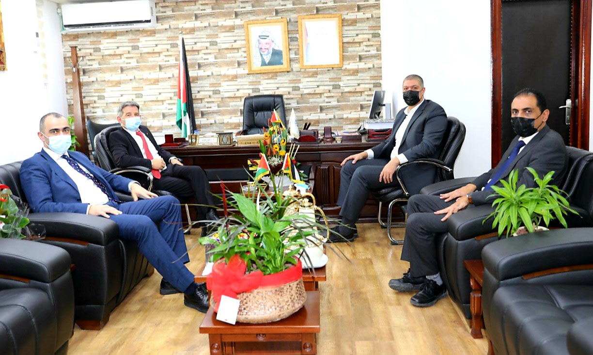 Commissioner Radwan receives several official and popular delegations
