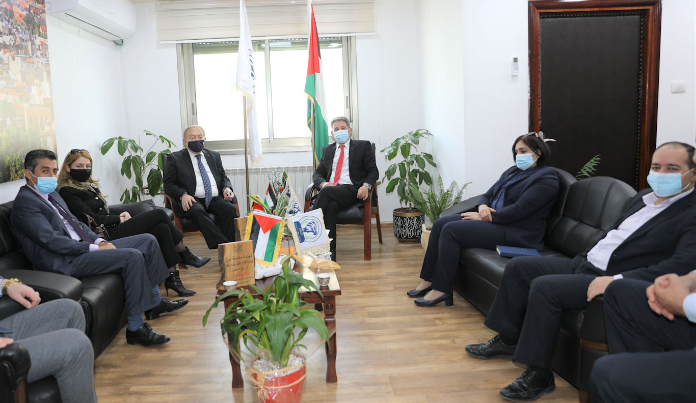 Mr. Radwan receives the Minister of National Economy and discuss consistency of joint cooperation