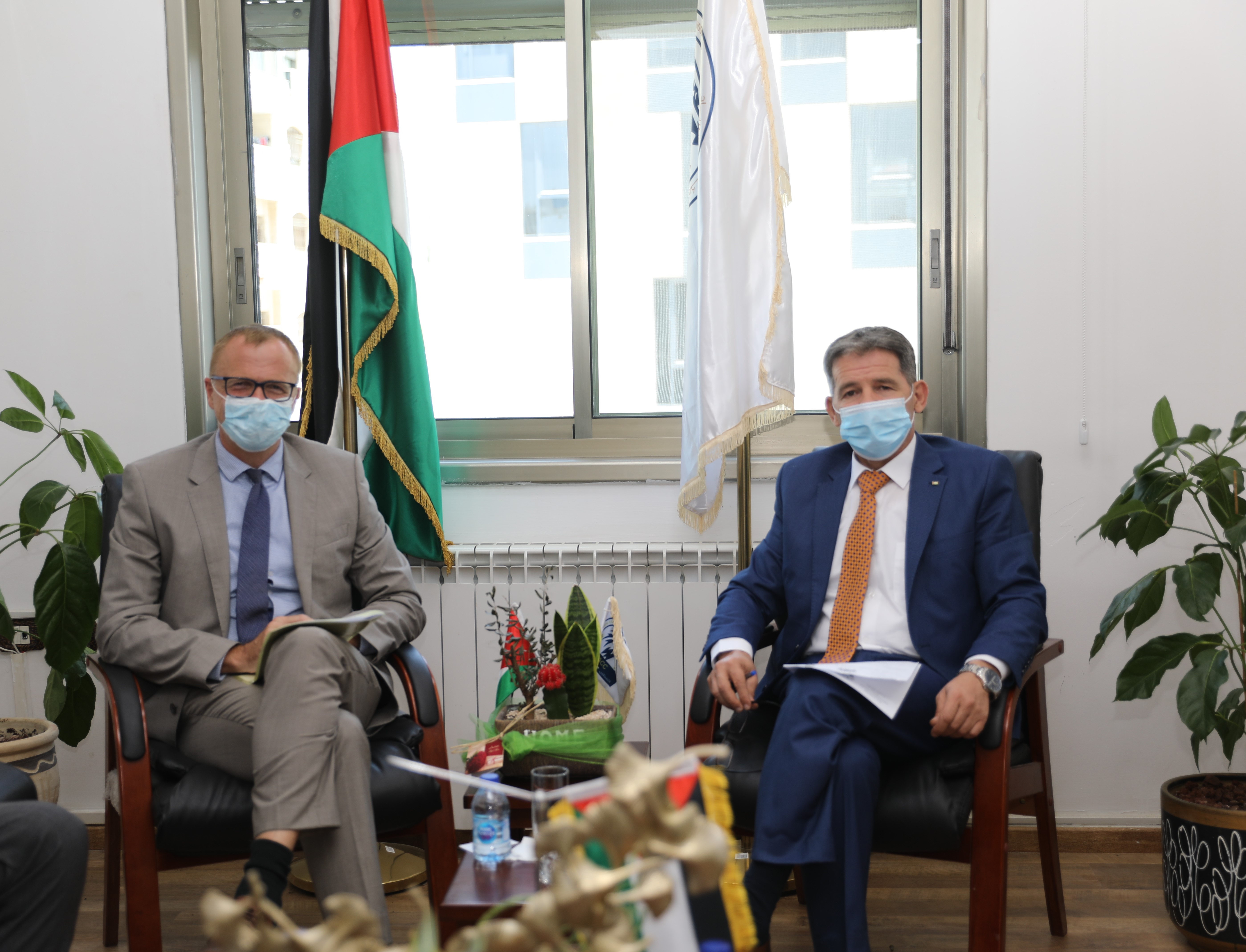 Radwan: we are keen to enhance this professional relationship, in manner serve our effort to enhance values of integrity and preventive measures in our society 