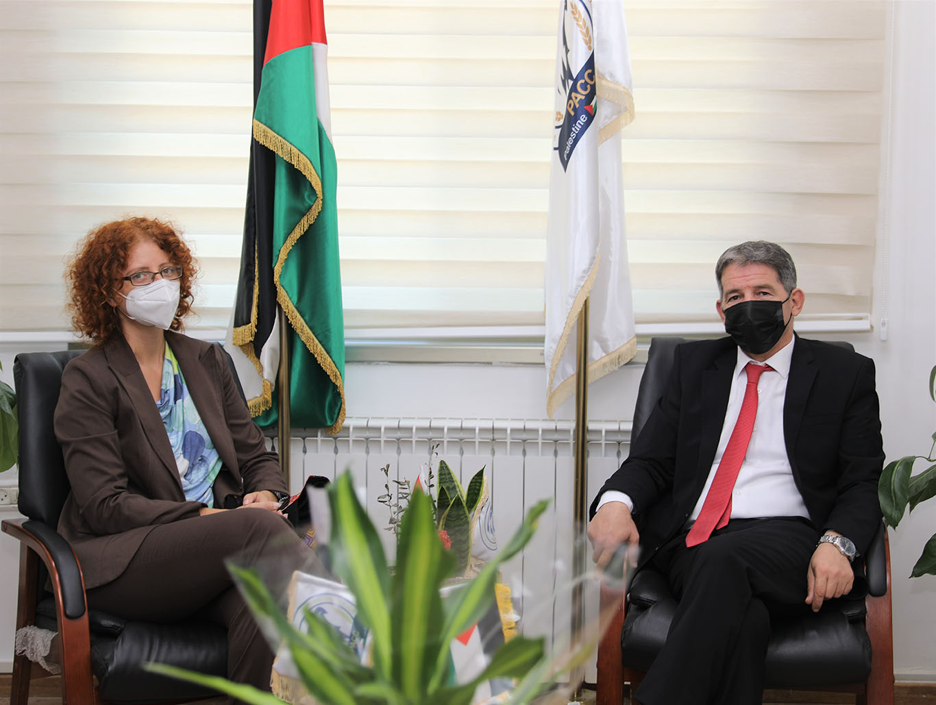 THE PALESTINIAN ANTI-CORRUPTION COMMISSION (PACC) AND THE DEUTSCHE GESELLSCHAFT FÜR INTERNATIONALE ZUSAMMENARBEIT (GIZ) AGREE ON CONTINUING THE JOINT WORK AND STRENGTHENING COOPERATION