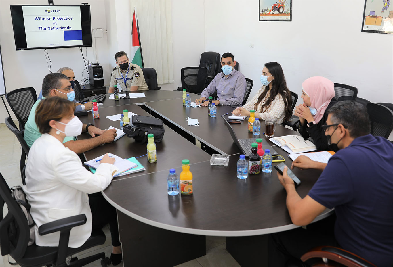 WITNESS AND WHISTLEBLOWERS PROTECTION UNIT DISCUSSES ITS NEEDS WITH THE EU COORDINATING OFFICE FOR PALESTINIAN POLICE SUPPORT (EUPOLCOPPS)