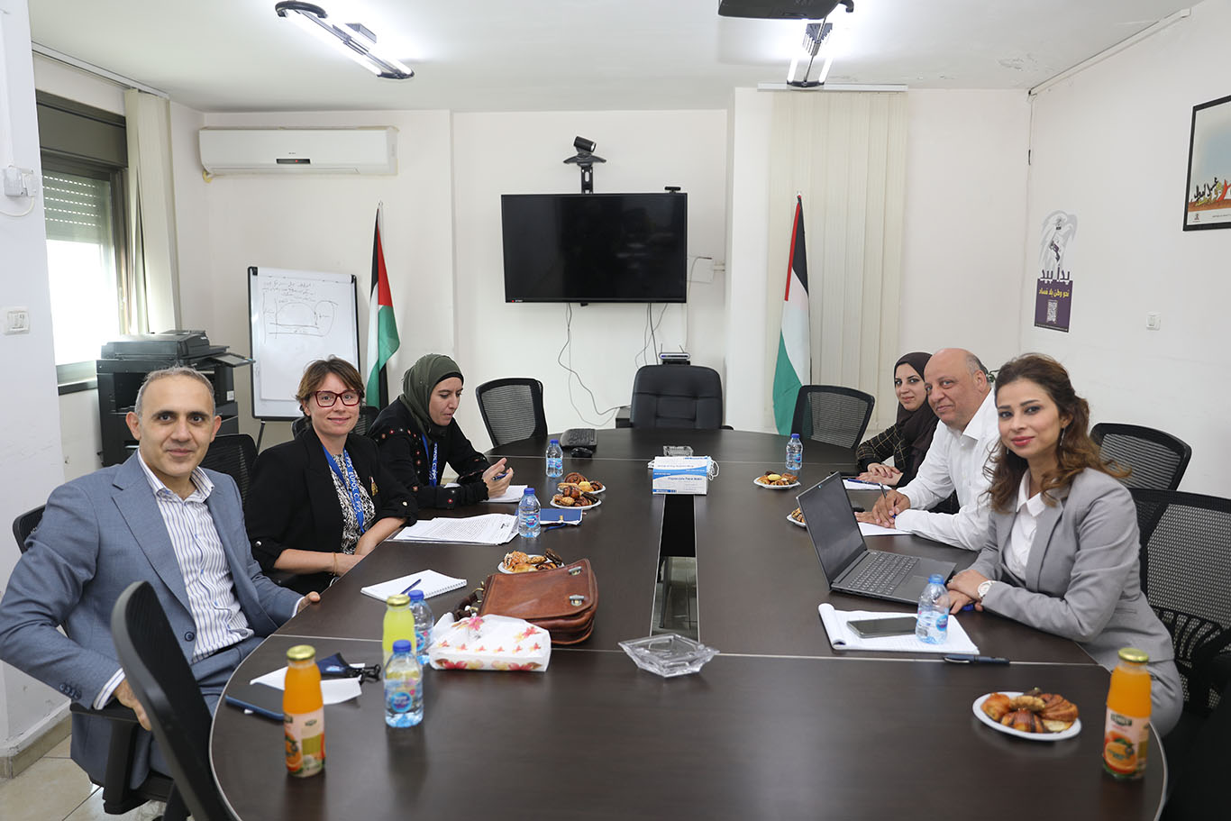 GENDER AND HUMAN RIGHTS UNIT DISCUSSES ITS NEEDS WITH THE EU COORDINATING OFFICE FOR PALESTINIAN POLICE SUPPORT EUPOLCOPPS