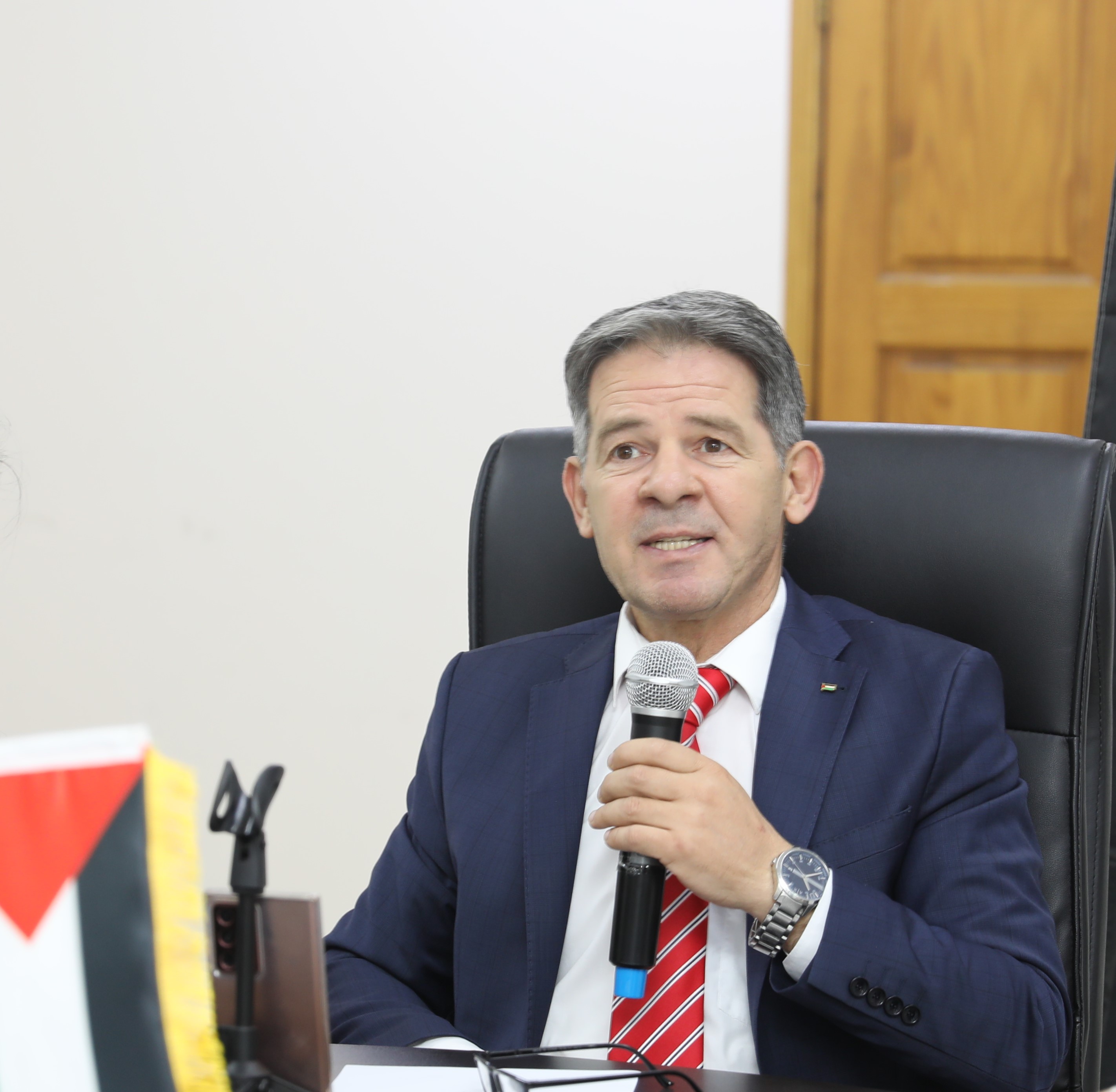 رائد رضوان يبحث سبل التعاون مع  الممثلة الخاصة لهيئة الأمم المتحدة للمرأة في فلسطين