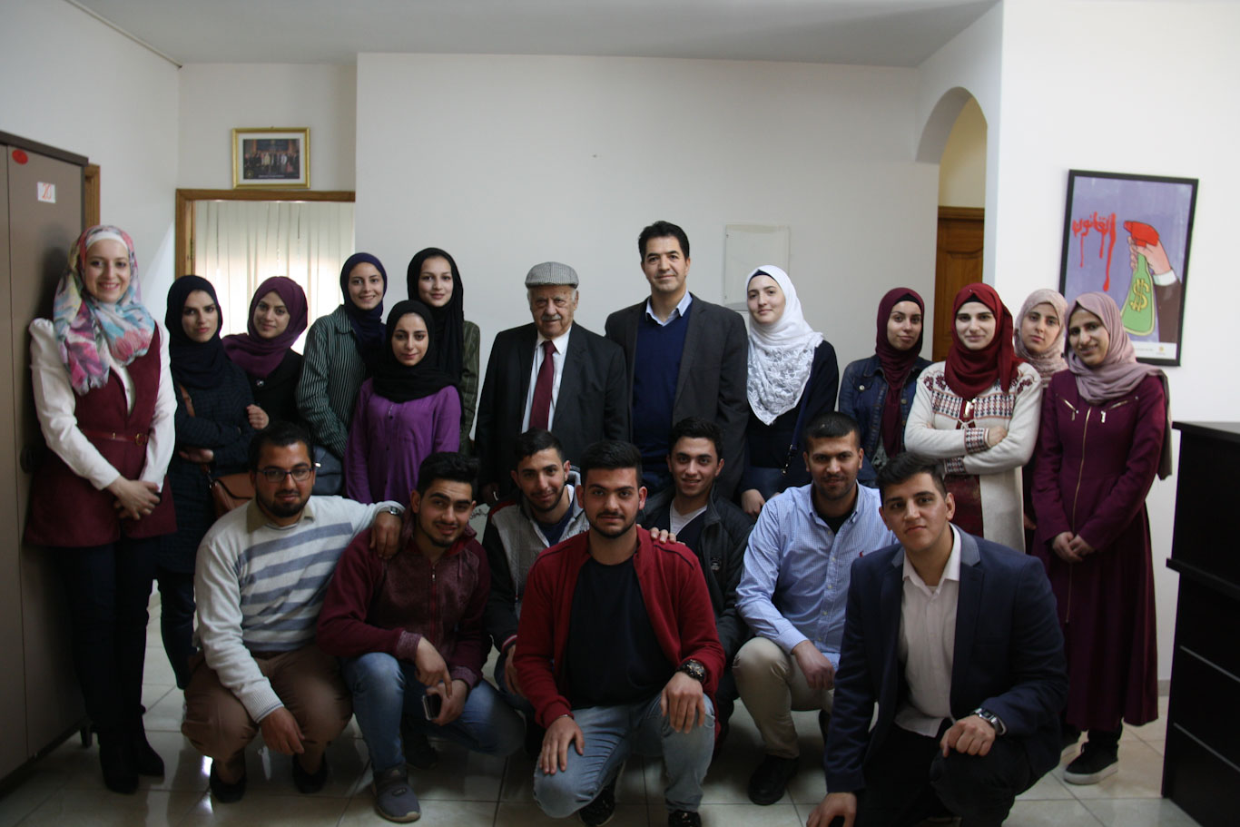 لقاء تعريفي لطلبة " بوليتكنك فلسطين " بهيئة مكافحة الفساد وآلية عملها
