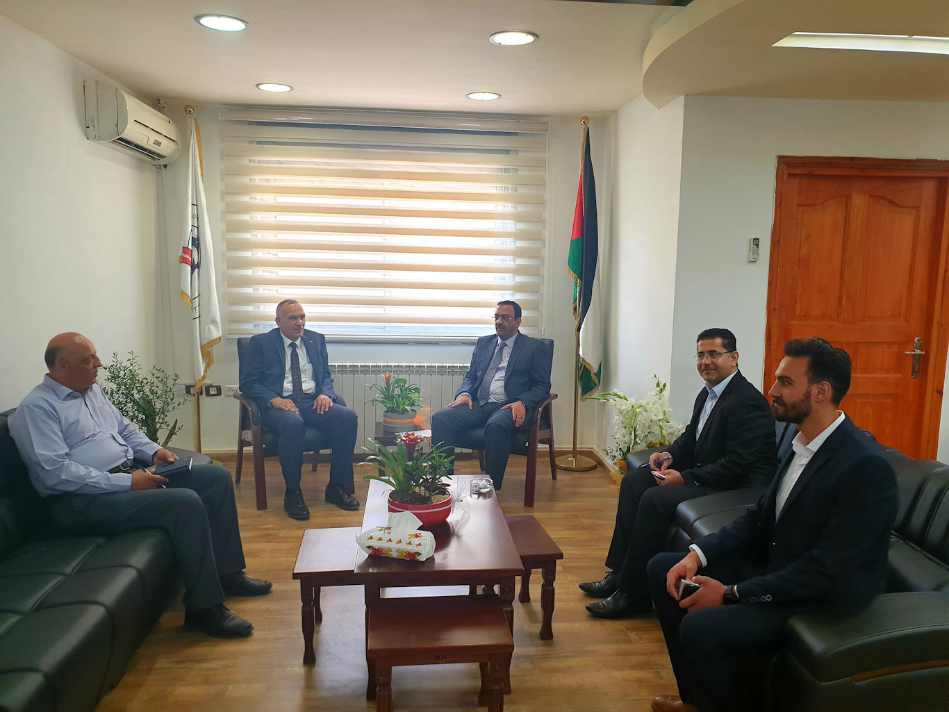 براك يلتقي بوزير النقل والمواصلات ووزير الإتصالات وتكنولوجيا المعلومات لبحث التعاون المشترك