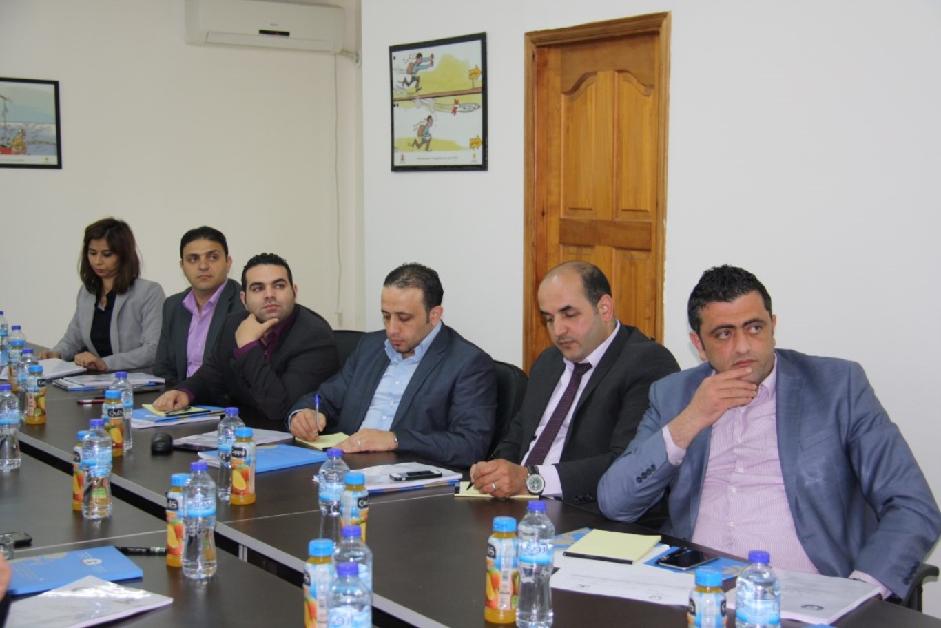 دورة تدريبية لأعضاء النيابة العامة وعددا من العاملين في هيئة مكافحة الفساد حول التحليل المالي برام الله