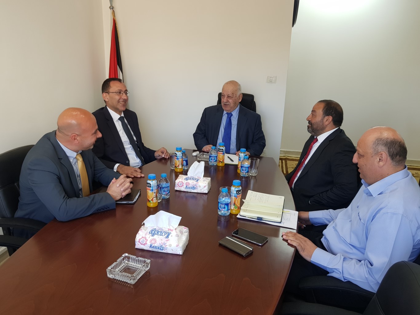 النتشة يستقبل ممثل منظمة التعاون الإسلامي لدى دولة فلسطين